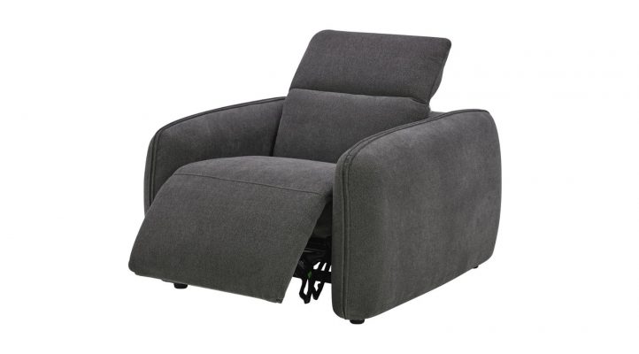 Eli Power Recliner Chair- Dusk Grey-7