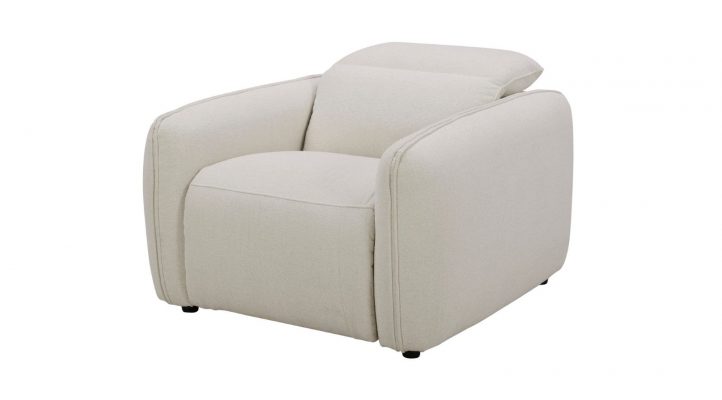 Eli Power Recliner Chair- Warm White-7