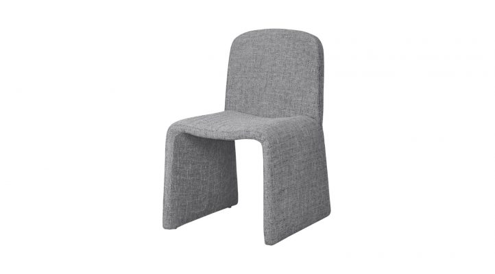 Ella Dining Chair- Heather Grey-1