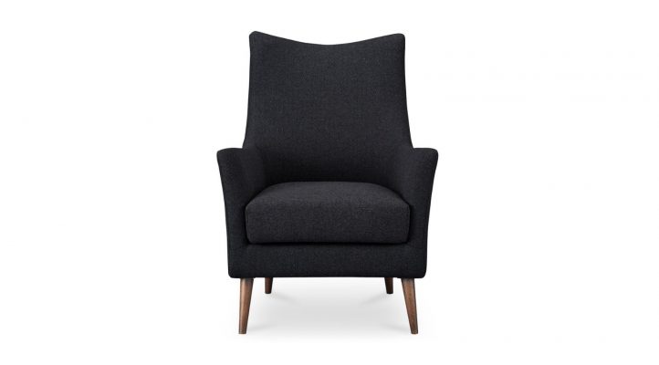 Fisher ArmChair - Charcoal Wool-1
