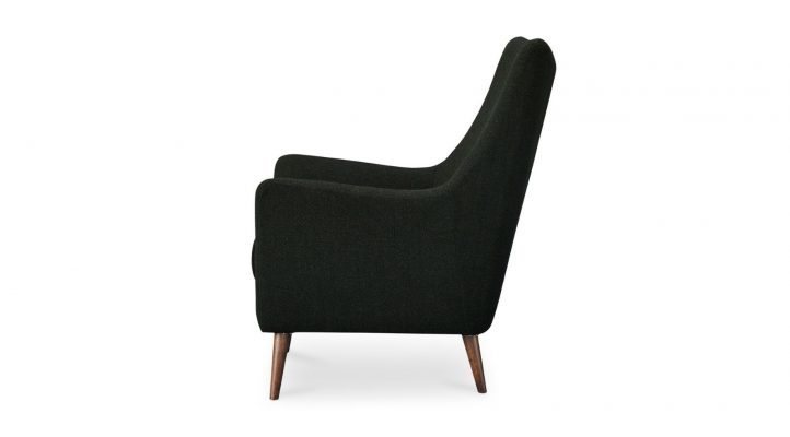Fisher ArmChair - Olive Wool-3