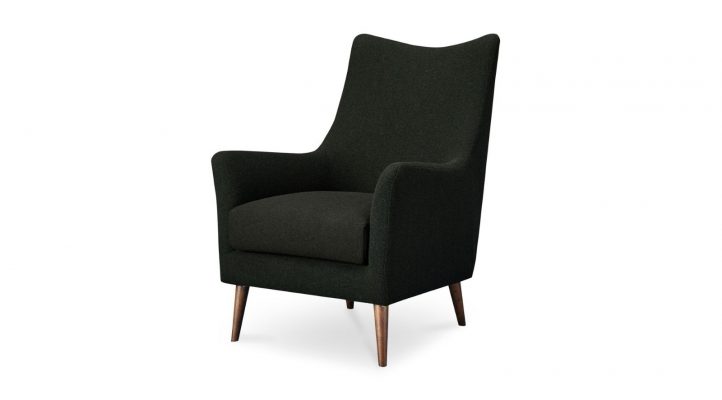 Fisher ArmChair - Olive Wool-4