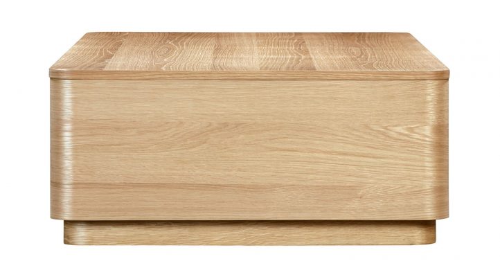 ROUND OFF COFFEE TABLE- OAK-6