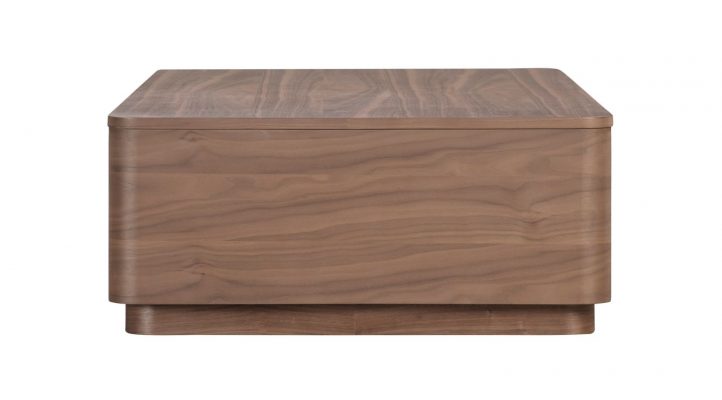ROUND OFF COFFEE TABLE- WALNUT-2