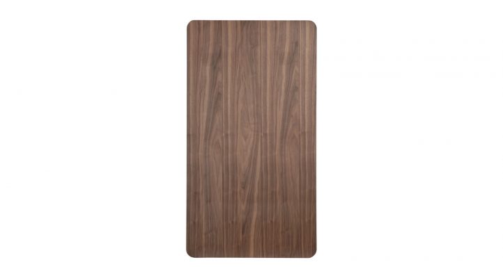 ROUND OFF COFFEE TABLE- WALNUT-6