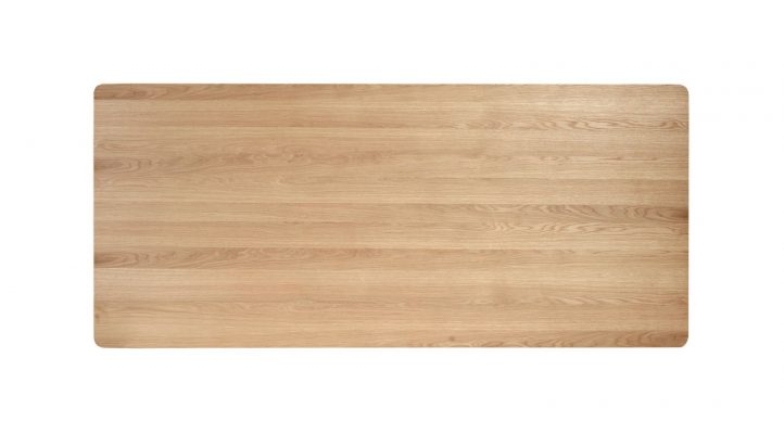 Round Off Dining Table Small- Oak-4