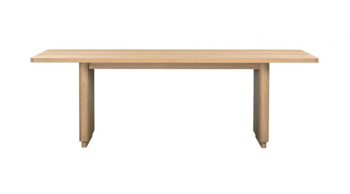 Round Off Dining Table Small- Oak-5