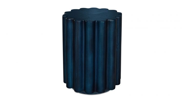 Taffy Accent Table- Navy-1