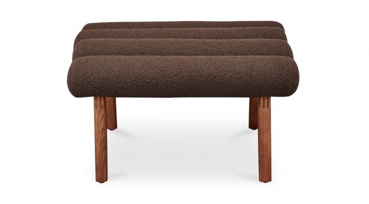 Arlo Stool Performance Fabric- Deep Brown-1