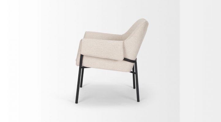 Brently- Oatmeal Accent Chair-2