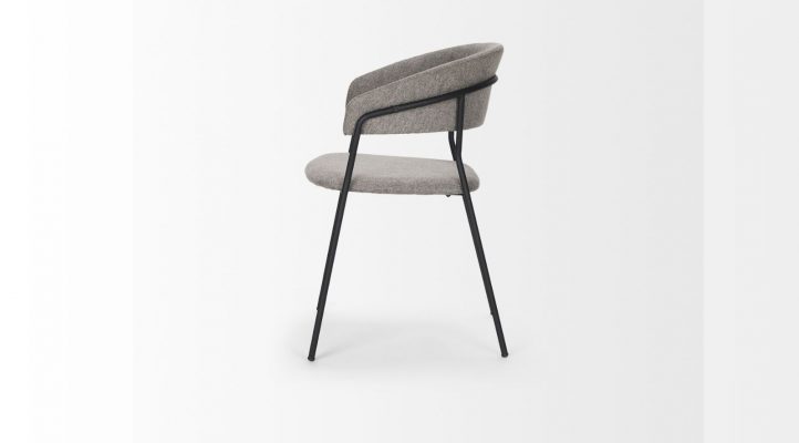 Carolyn Dining Chair- Gray-3