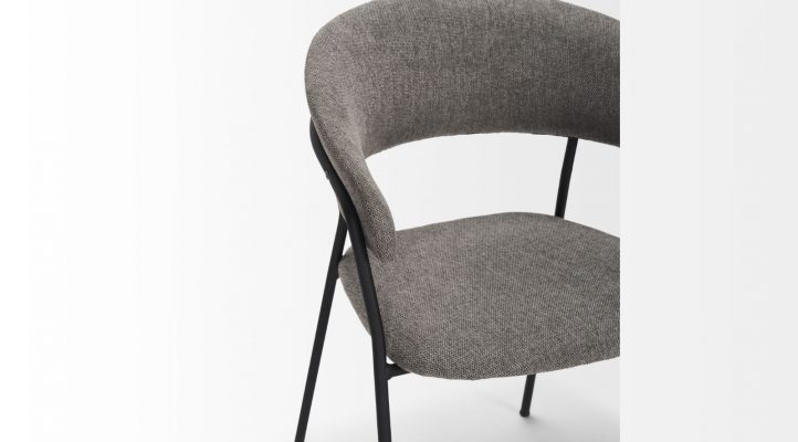 Carolyn Dining Chair- Gray-7