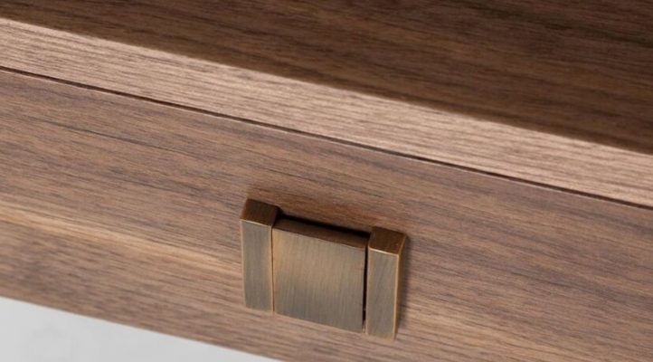 Hara 1 Drawer- Frozen Walnut-2