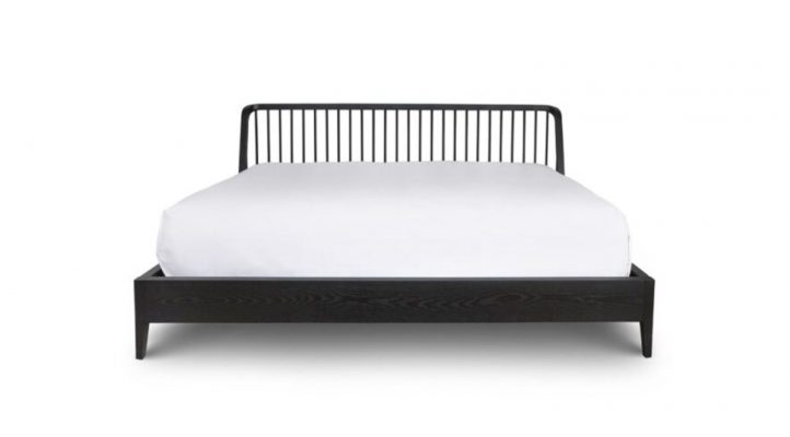 Irving Queen Bed- Black-1