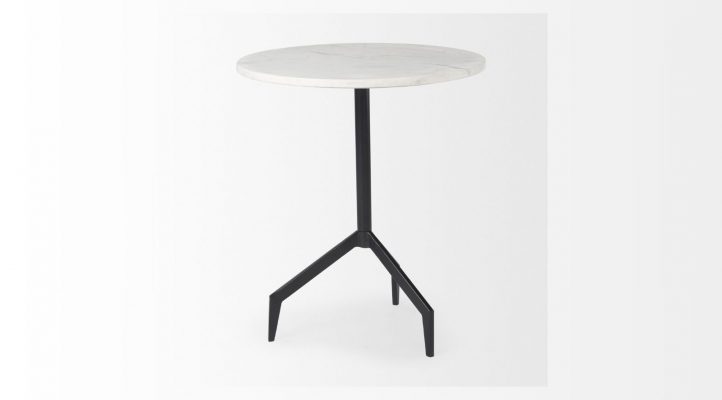 Serre Accent Table- Black Metal-4