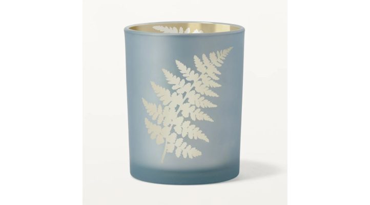 Stone Blue Fern Gold 4X5-2