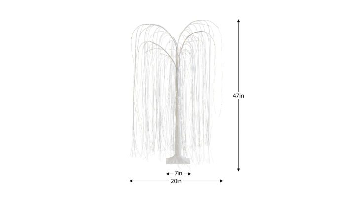White Willow Freestanding 47H_180 Led-3