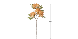 Apple Blossom Cluster 4 Bloom 39L Stem - Orange (3)