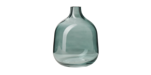 Belle 5.25h Glass Bud Vase - Blue (1)