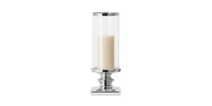 Fino Pedestal 14h Hurricane Candle Holder (3)