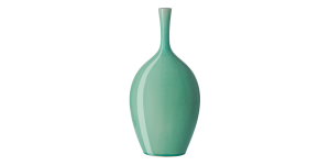 Lilo Celadon Crackle Ceramic 12.25h Vase (1)