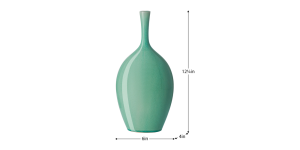 Lilo Celadon Crackle Ceramic 12.25h Vase (4)