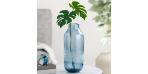 Milky Way 13.5h Glass Vase - Blue (2)