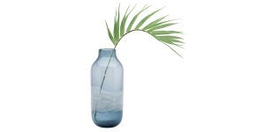 Milky Way 13.5h Glass Vase - Blue (3)