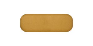 Pender Pin Leg Ashton Weave Upholstery Long Bench - Goldenrod (5)
