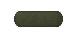 Pender Pin Leg Ashton Weave Upholstery Long Bench - Hunter Green (5)