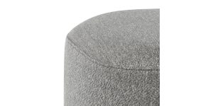 Pender Pin Leg Ashton Weave Upholstery Long Bench - Stone Grey (8)