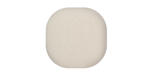 Pender Pin Leg Ashton Weave Upholstery Ottoman Stool - Oatmeal Cream (5)