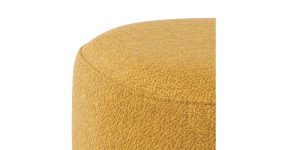 Pender Pin Leg Ashton Weave Upholstery Short Bench - Goldenrod (10)