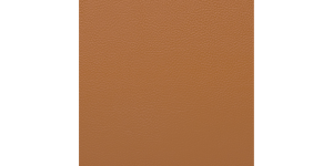 Pender Pin Leg Flat Grain Vegan Faux Leather Ottoman Stool - Caramel (6)