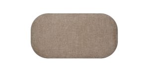 Pender Pin Leg Newport Weave Upholstery Short Bench - Taupe (5)