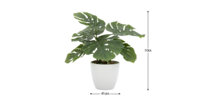 Villa 4.5d Faux Potted 10 Plant - Monstera (3)