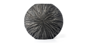 Celestia Metal Vase, Large Grey (5)
