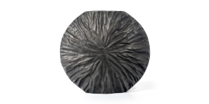 Celestia Metal Vase, Large Grey (6)
