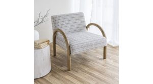 Eros Chair - Chalk Stripe (2)