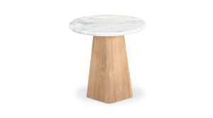 Evelyn Accent Table- White (3)