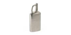Miller Metal Vase, Large Nickel (2)