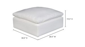 Terra Ottoman- Cream White (2)
