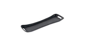 Vivian Decorative Metal Tray, Small Black (1)