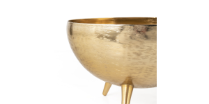 Yves Metal Planter Bowls, S3 (4)