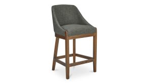 Edward Counter Stool Performance Fabric-Heather Green (5)