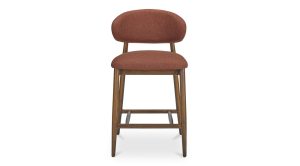 Ellie Counter Stool Performance Fabric-Rust (6)