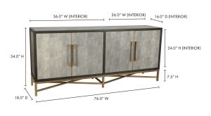 Mako Sideboard Small-Grey (13)