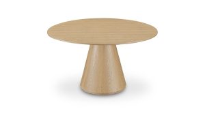 Otago Round Dining Table-Oak (2)