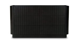 POVERA 6 DRAWER DRESSER-BLACK (11)