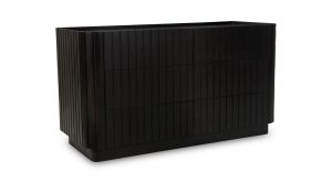 POVERA 6 DRAWER DRESSER-BLACK (3)
